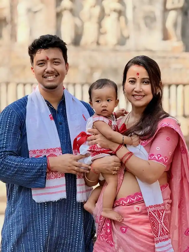 Bhaskar Baruah Family