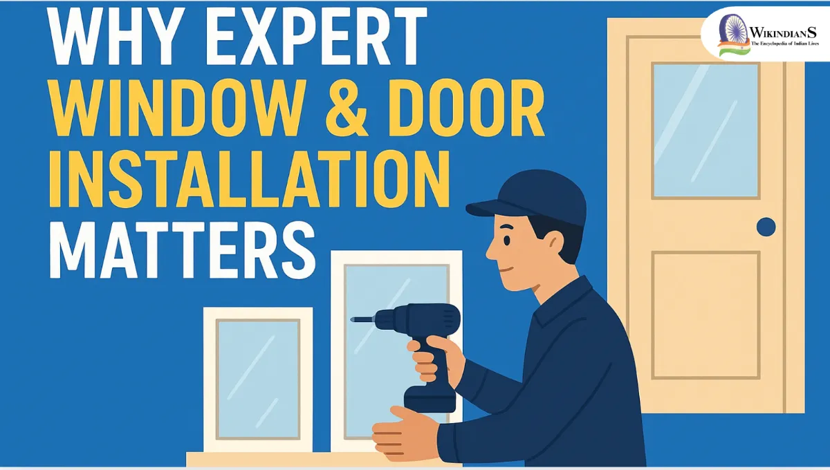 Why Expert Window And Door Installation Is Important?