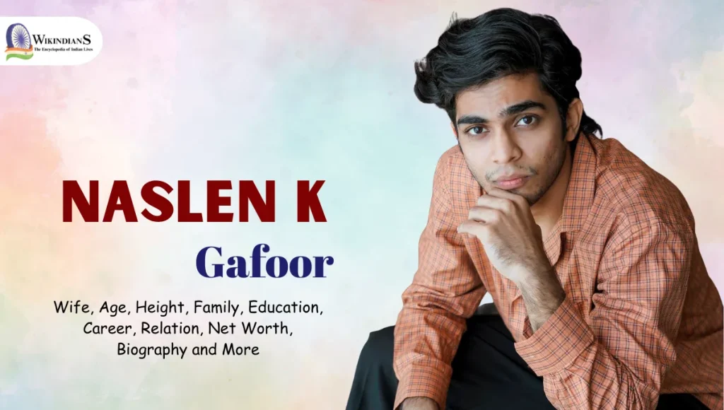 Naslen K Gafoor Wife