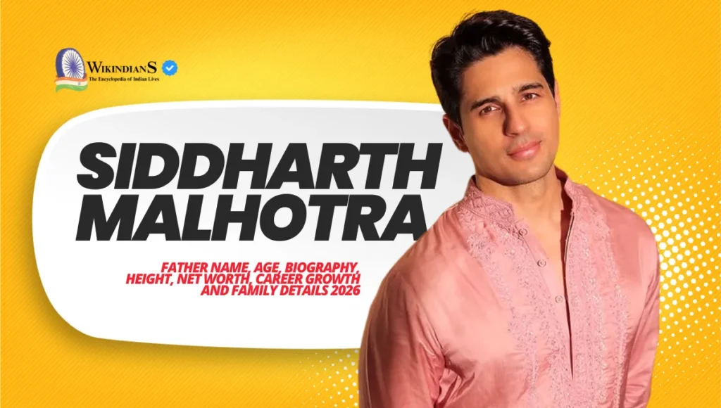 Siddharth Malhotra Father Name
