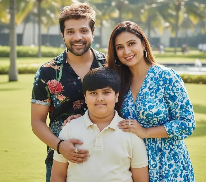 Komal Reshammiya Family