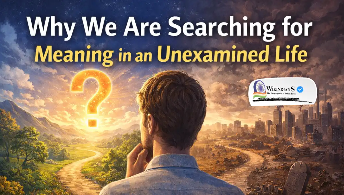 Why We Are Searching for Meaning in an Unexamined Life